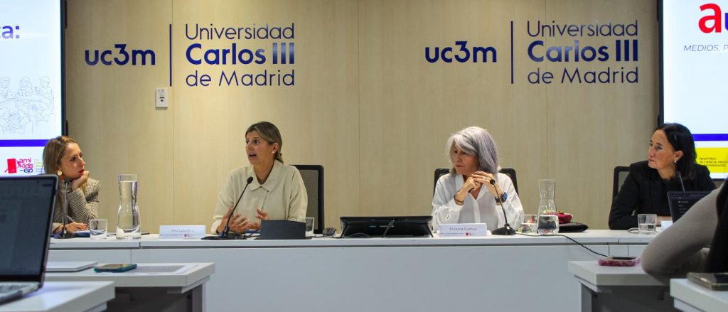 Ana Caballero en las II Jornadas de Alfabetización Mediática