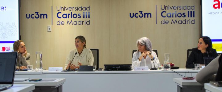 Ana Caballero en las II Jornadas de Alfabetización Mediática